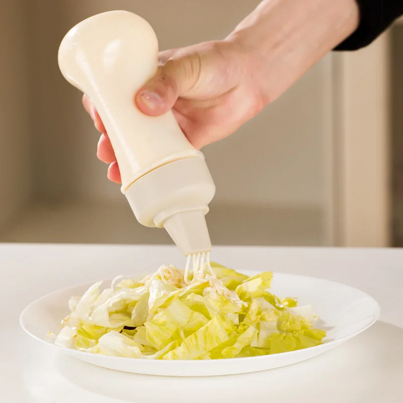 Squeeze Bottle Condiment Bottles Hot Sauce Dispenser Refillable Multipurpose Kitchen Tools thumbnail 3