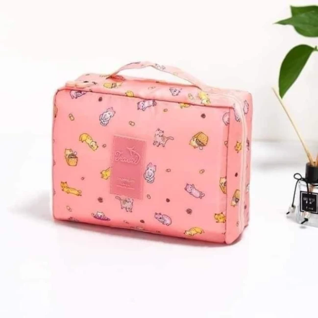 Women's Makeup Bag, Portable Cosmetic Travel Bag, Makeup Organizer Bag thumbnail 5