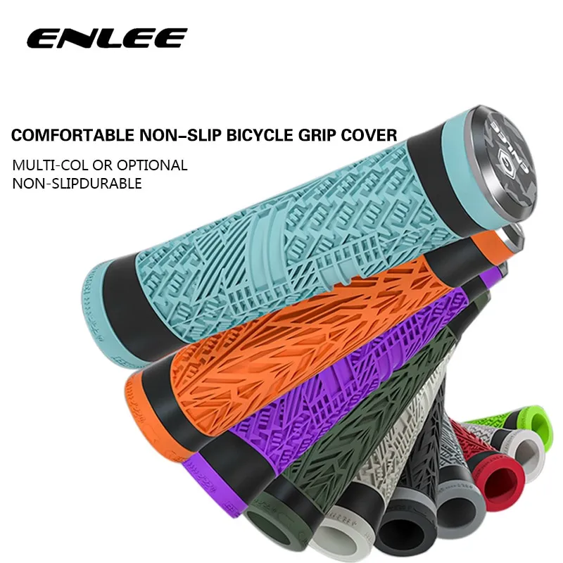 সাইকেল Handlebar ENLEE Silicone MTB Bike Bicycle Grips Sponge Handlebar Soft Ultralight Grips Brake Grips Silicone Silica Glove Handle Anti XR 20 thumbnail 1
