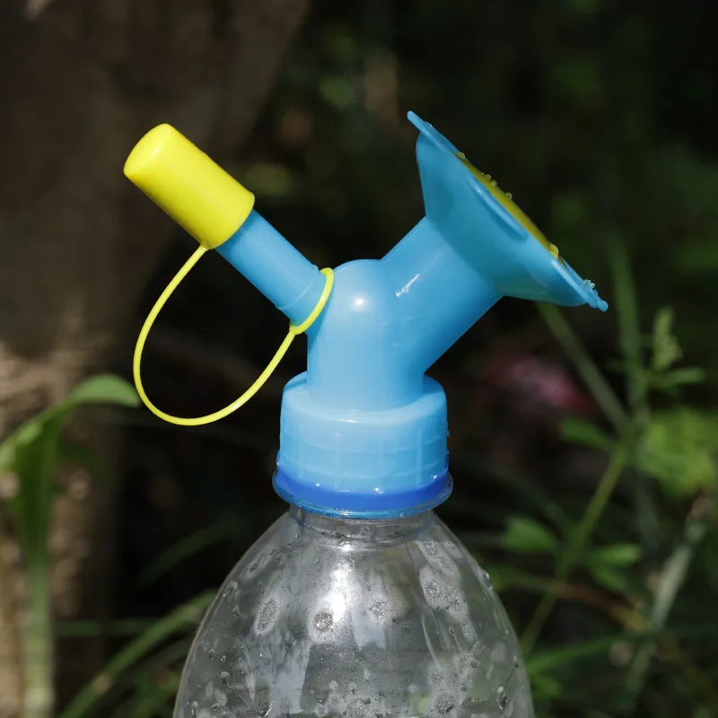 Mini Bottle Cap Sprinkler Nozzle Plastic Watering Can Spout Plant Watering Can thumbnail 4