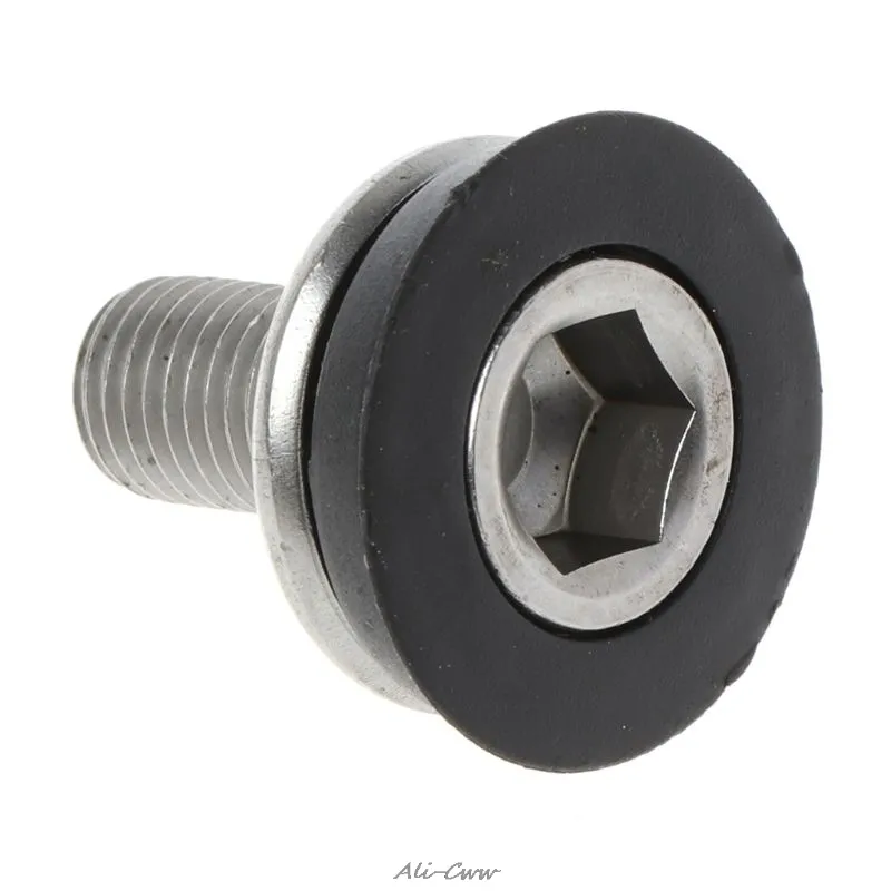Crank Bolts Bike Bicycle Bottom Bracket Axle Crank 8MM Allen Key Arm Bolts Crank high quality 1 pc thumbnail 1