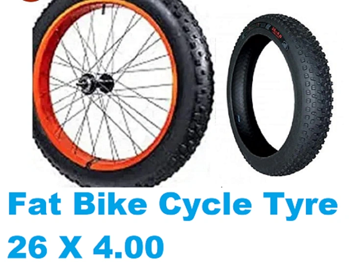 FatBike Tyre & Tube 26 X 4.00 Bicycle Fat Tire Nylon Rubber MTB Mountain Bikes 2