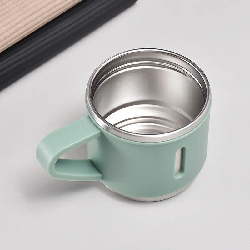 Vacuum Flask Gift Set -Vacuum Flask Set with 3 Cups/ Stainless Steel Vacuum Flask Set/ Coffee Mug/ Tea Mug/ Travel Mug thumbnail 4