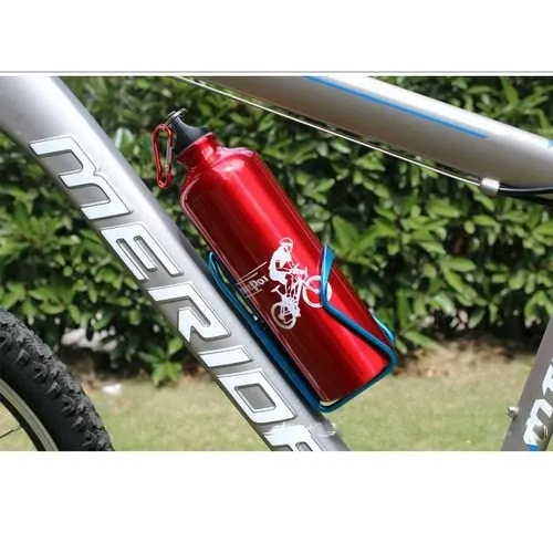 Bicycle Cycling Drink Water Bottle Rack Holder Cage With 2 pcs Nut Free thumbnail 1