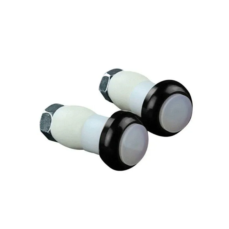 1 Pair Safety Cycling Bike Turn Signal Handle Bar End Plug LED Red Light Lamp Magnetic Handle Light Night Riding Warning 4