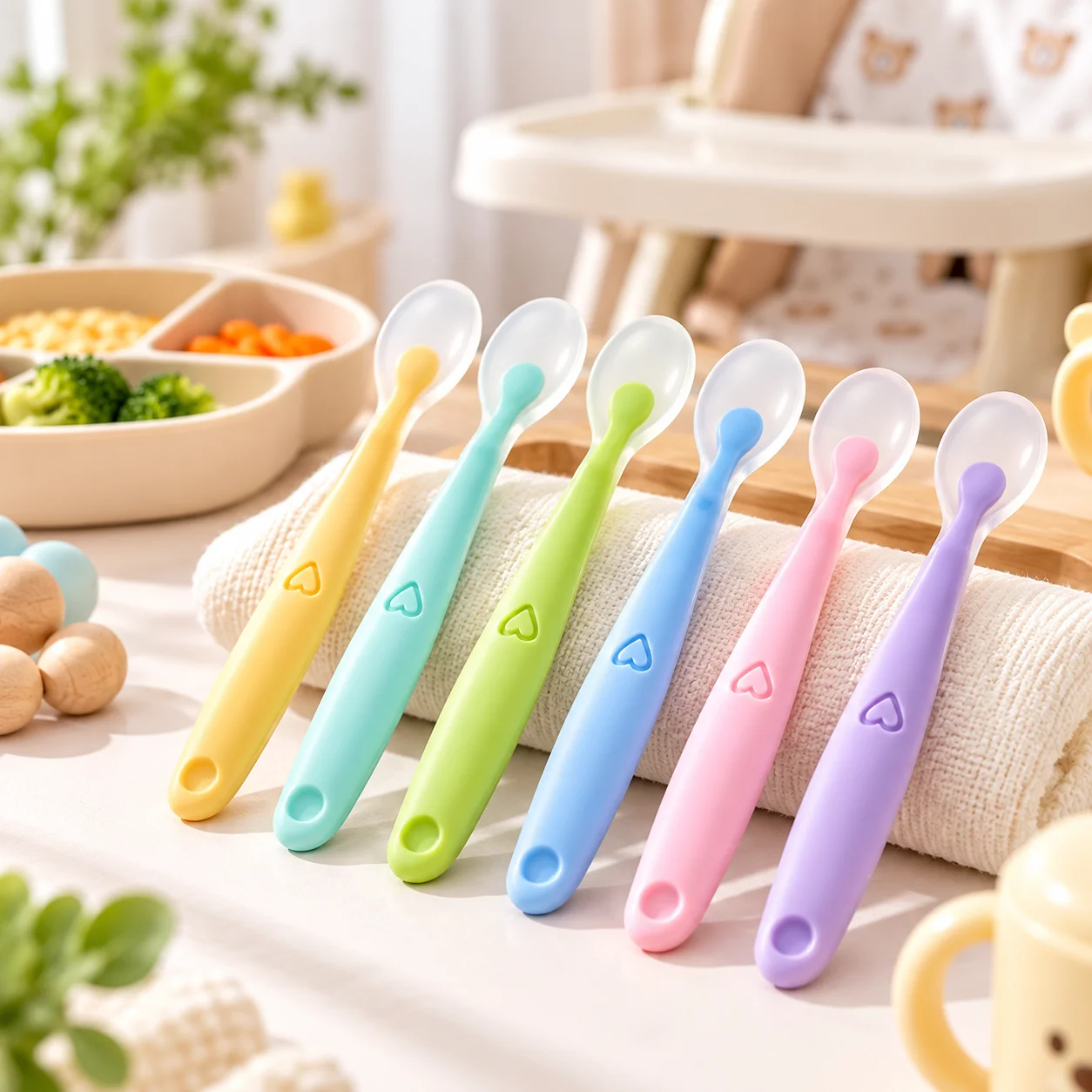 Silicone Baby Spoon 1Pcs thumbnail 3