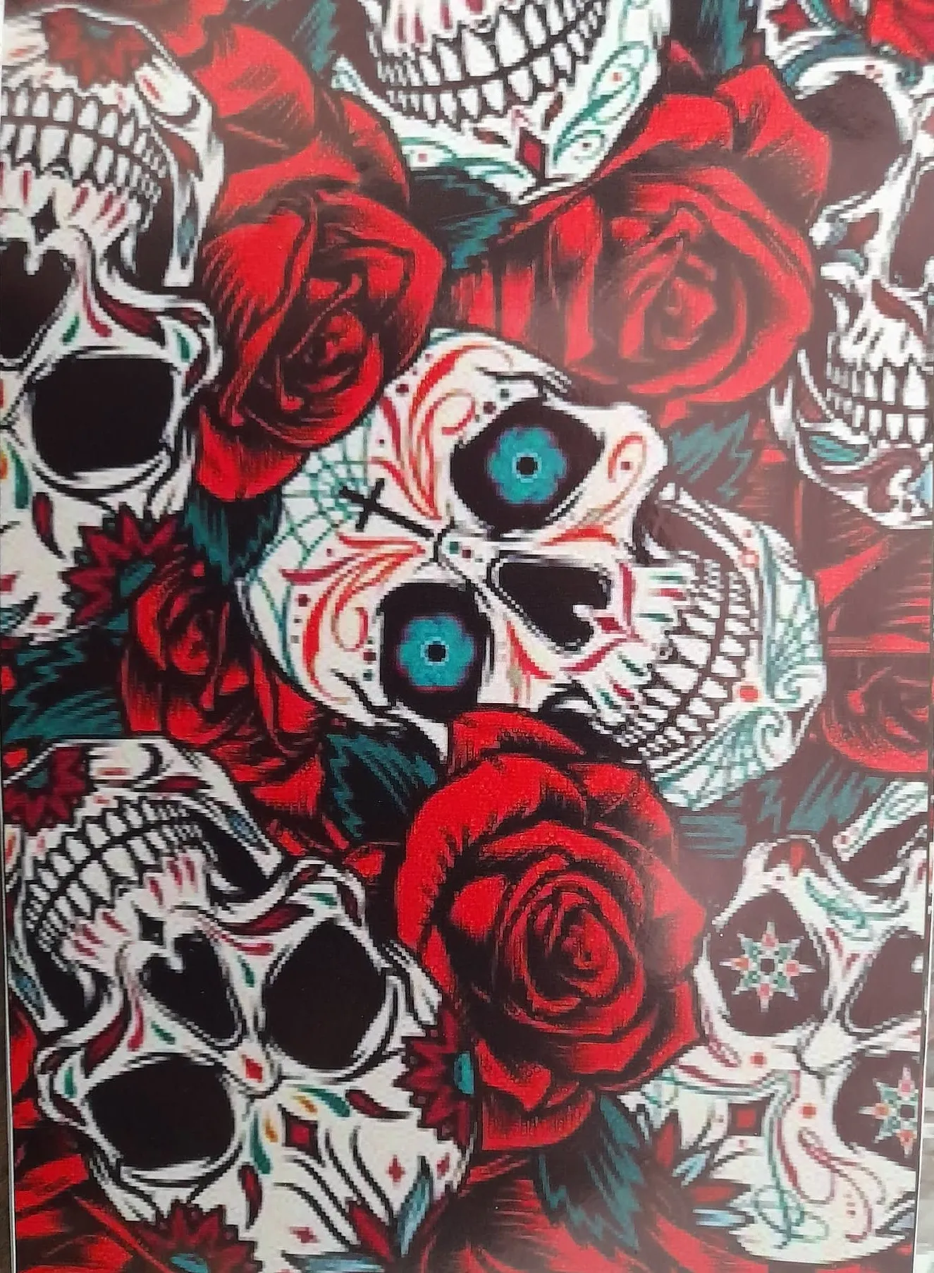 Cycle sticker full waterproof Bicycle Stickers graphics Desing Horror Series Skull Zombie Cool Stickers 22 x 5 5 2pc thumbnail 2