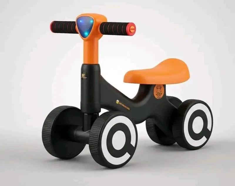 Baby Balance Bike Toys, Toddler Balance Bike Adjustable Soft Seat, Indoor & Outdoor Toddler Bike, Perfect First Birthday Gifts (No Pedal) 3