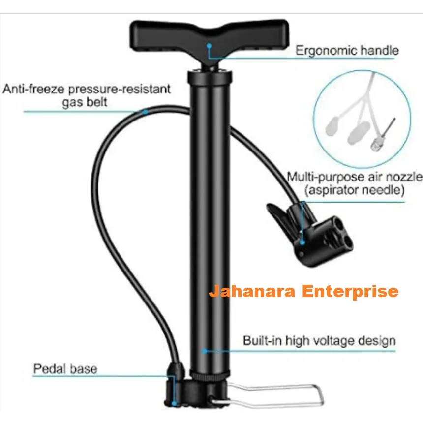 Lion Express Pumper Portable Bicyle Pump Hand Pump Tire Bike Motorcycle High Pressure Hand AIP Pam thumbnail 1