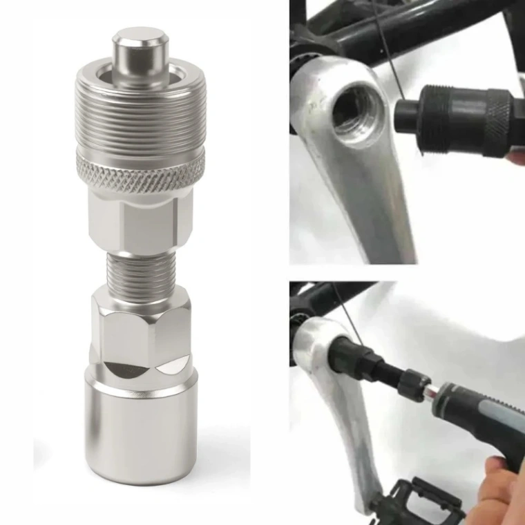Mountain Bike Crank Arm Removal Tool Road Cycling Crankset Repair Tools Bike Crank Wheel Extractor Bottom Bracket Axis 1
