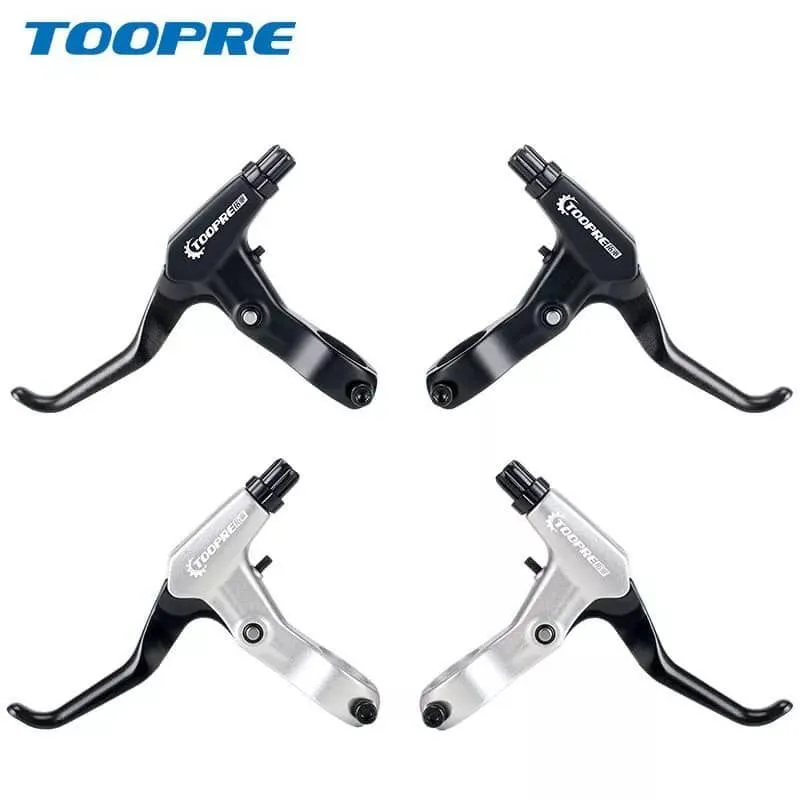 1Pairs Bicycle Brake Handle Aluminum Alloy Fit 22 2mm Handlebars Cycling Brake Levers V Brake thumbnail 3