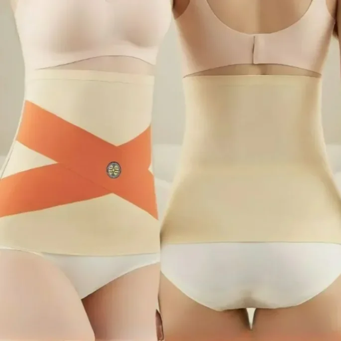 Seamless Tummy Control Belt for Women – Everyday Body Wrap Waist Trainer thumbnail 4