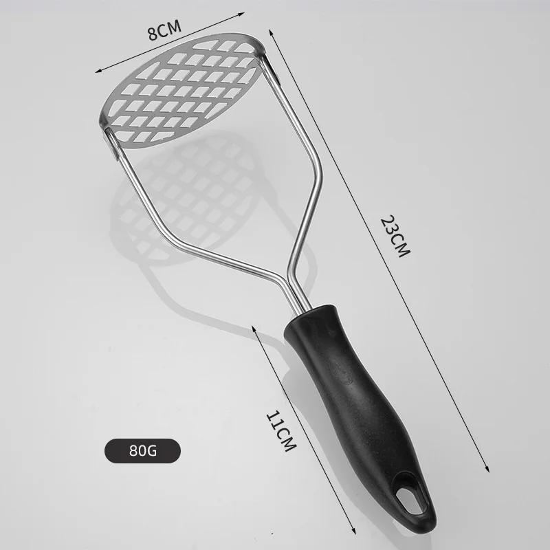 Stainless Steel Potato Press Masher / Burger Press Kitchen Tools Food Masher Crusher thumbnail 4