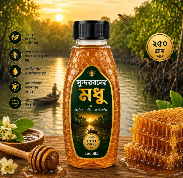 Sundarbans Pure Honey – 250G thumbnail 2