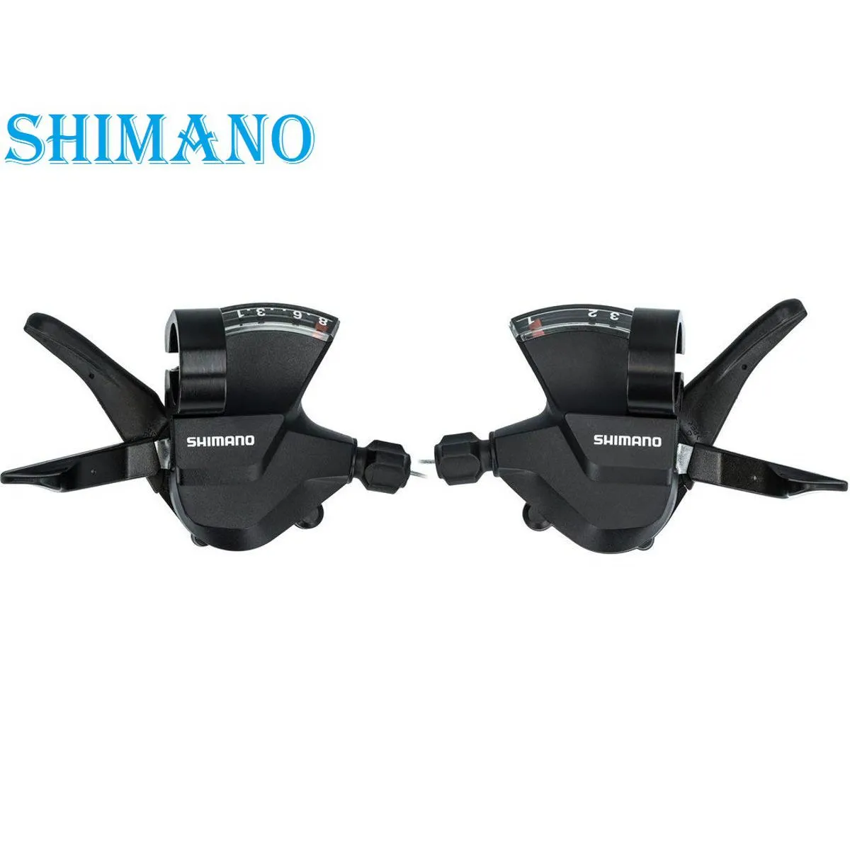 Bicycle shimano SLM 310 Gear Shifter Speed with Optical Gear Display 8 9 X 3 Speed 1
