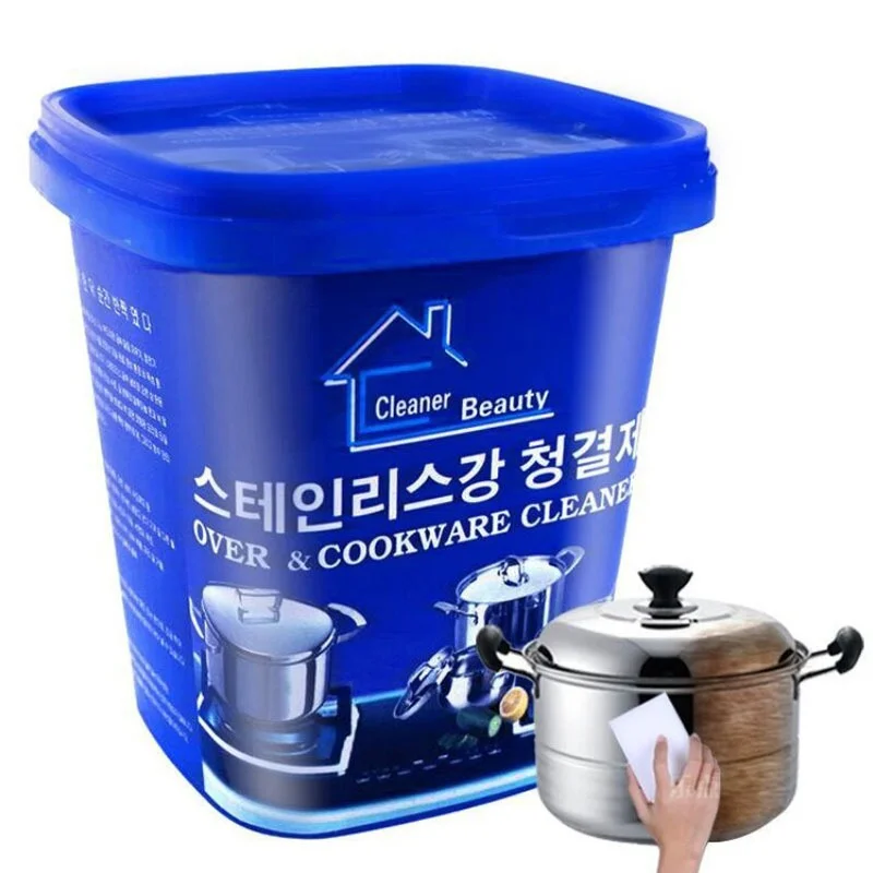 Stainless Steel Cookware Cleaning Paste | Kitchen Cleaner for Pots, Pans & Sinks thumbnail 3