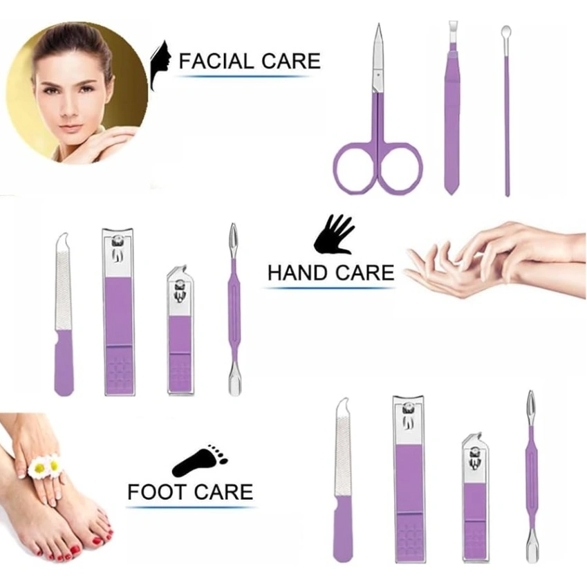 16 Pcs Manicure Set Professional Nail Clippers Pedicure Kit, thumbnail 4