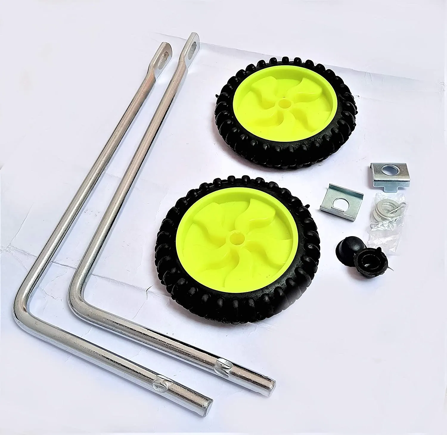 Cycle Side Supporter Wheel Set for 20 inch Bicycle Plastic and Steel Bicycles Side Supporter Indian 1