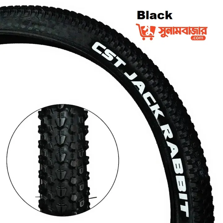 CST Jack Rabbit Mountain Bike Tires 26" Inch *2.10 * off-Road Anti Puncture EPS 26"- 2.10 C1747N Bicycle Tyre thumbnail 2
