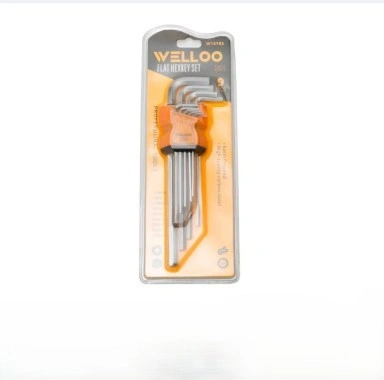 Allen L Wrench Hex Key 9 & Torx Keys Wrenches Hex Sets with Storage Hinged Cases for Home Maintenance DIY Industry thumbnail 3