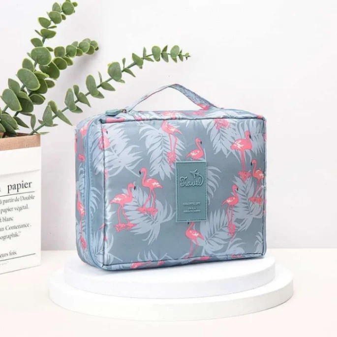 Women's Makeup Bag, Portable Cosmetic Travel Bag, Makeup Organizer Bag thumbnail 7
