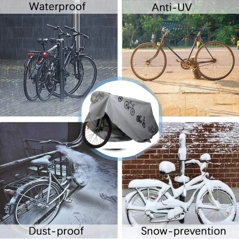 Bicycle Gear Waterproof Raincover Bike Cover Outdoor Sunshine Cover MTB Bicycle Case Cover Bike Gear Bike Accessories thumbnail 1