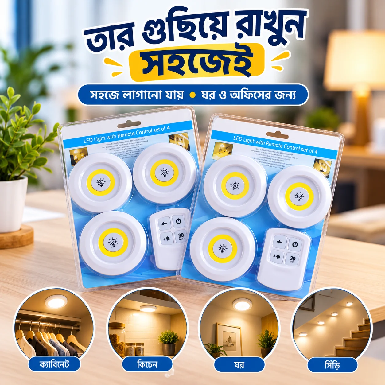 Remote Control LED Light Set thumbnail 6