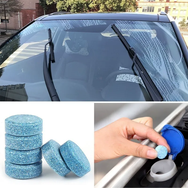 10 PCS Car Windshield Glass Washer Cleaner Compact Effervescent Tablets Detergent Car Beauty Tool Car Accessaries thumbnail 3
