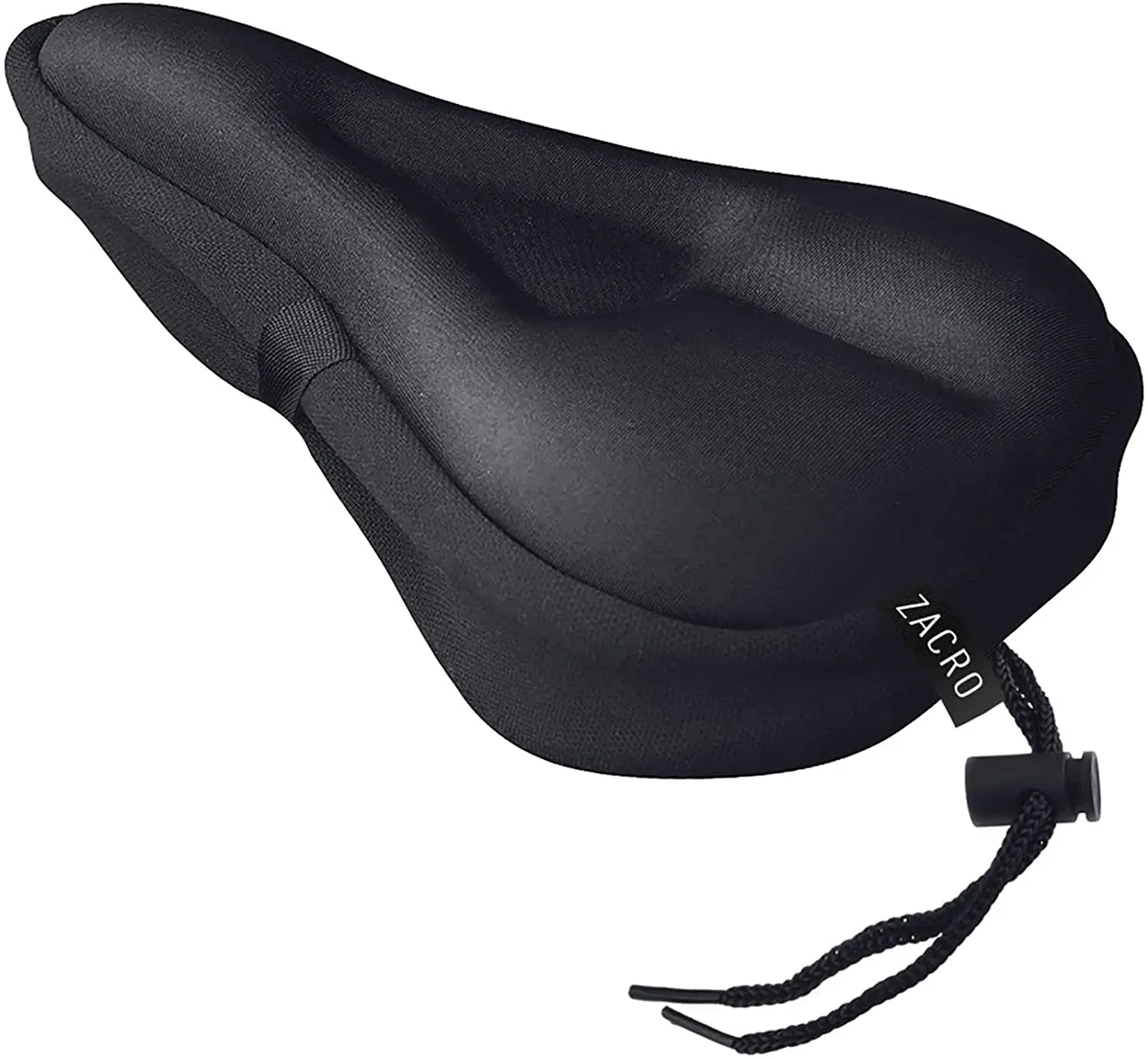 Bike Bicycle 3d Gel Silicone Saddle Cover Seat Pad Bicycle Padded Soft Cushion Comfort Gel Seat Cover Bicycle Accessories thumbnail 1