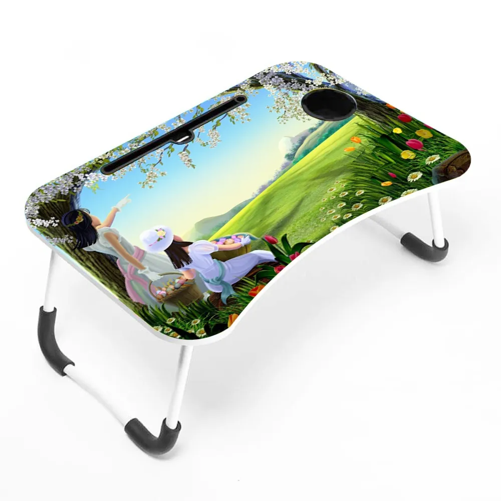 3D Printed Folding Laptop Table For Reading, Writing, Eating, On Bed thumbnail 1
