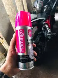 Bicycle Brake Cleaner Spray Road Bike MTB Brakepad Noise Clean Rotor Disc Caliper 450ML Sprays Flamingo USA Brand - সাইকেল - সাইকেল - সাইকেল 2
