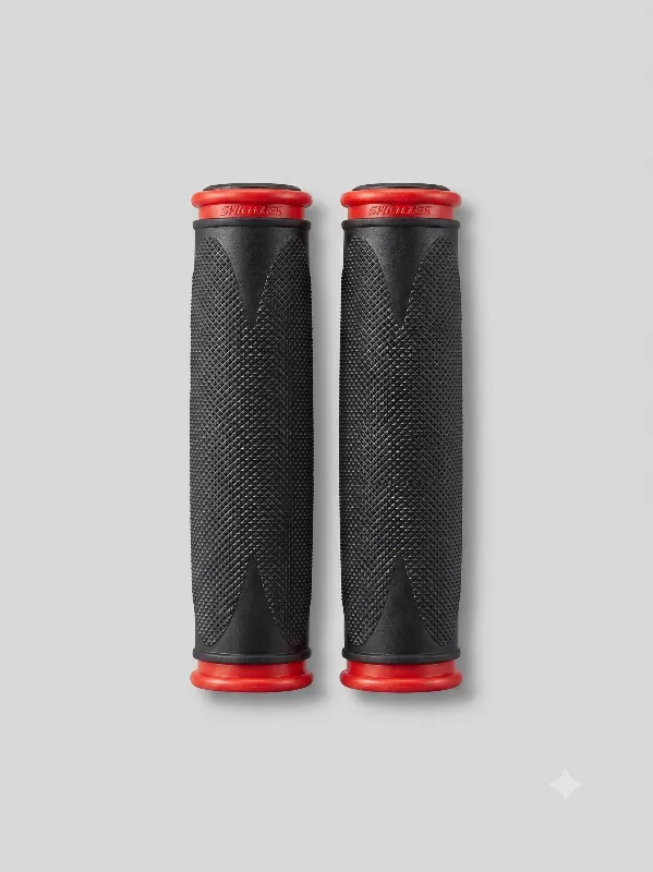 Veloce Bike Grips Mountain Bicycle Handle Handlebar Soft Rubber Multi colour 1 pair 1