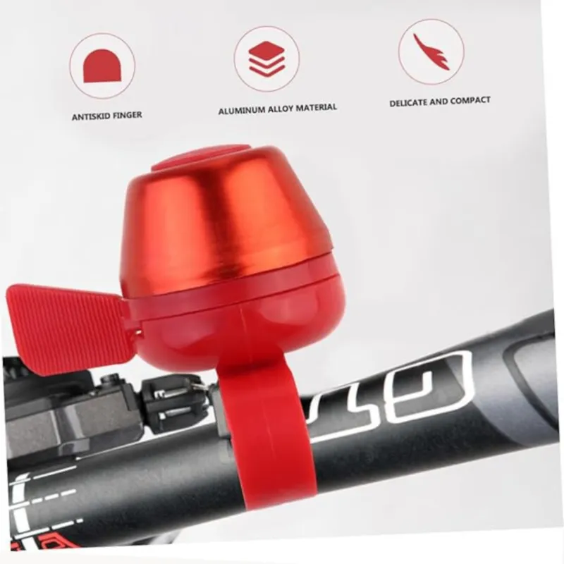 Cycling Bells Bicycle Handlebar Bell Kids Bicycle Aluminum Alloy Bell Loceng Basikal Mini 3