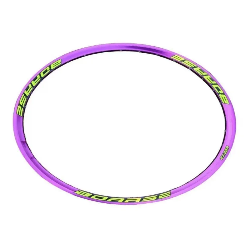 BOARSE Purpel Mountain Bike Rims 36 Holes 26inch MTB Rim Tubes Vacuum Bike Rims 4