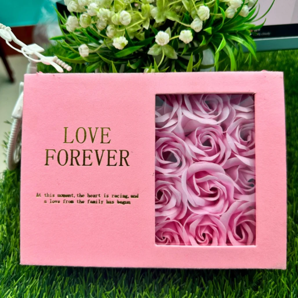 Love Forever Gift Box – Necklace & Rose Set for Special Someone 2