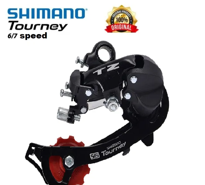 Shimano TZ 6 7 Speed Rear Derailleur Gear Changer Malaysia bike Bicycle Accessories thumbnail 2