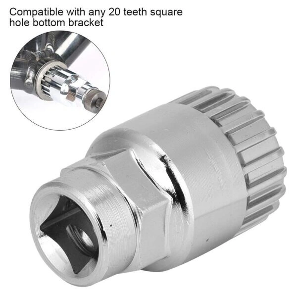 Mountain Bike BT0656 Bottom Bracket BB Cassette Cogs Repair Tool 20T thumbnail 2