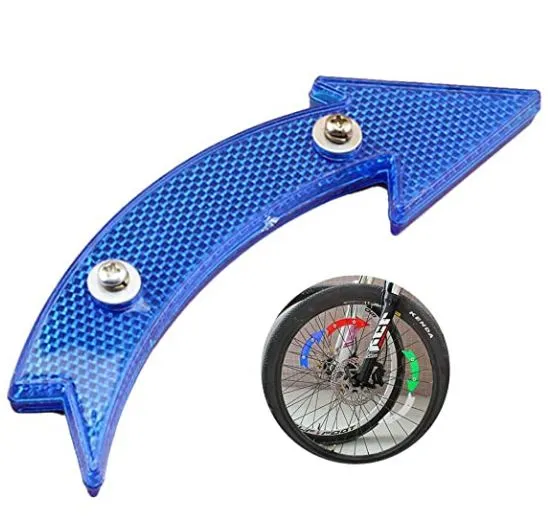 Bicycle Wheel Light Arrow Shape Waterproof Bike Wheel Light Bike Spoke Light 2 pcs thumbnail 2
