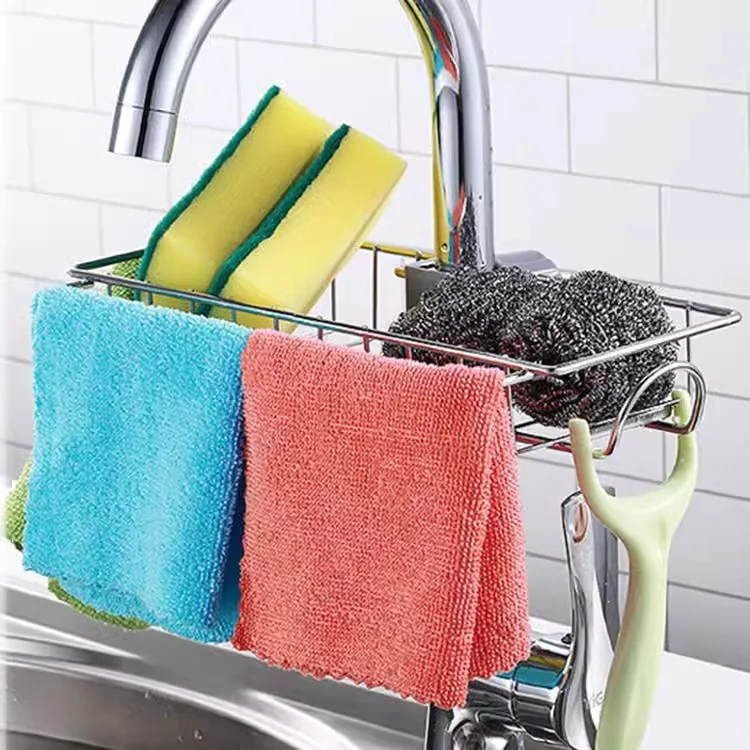 Faucet Rack Kitchen Sink Organizer Holder-1Pcs thumbnail 2