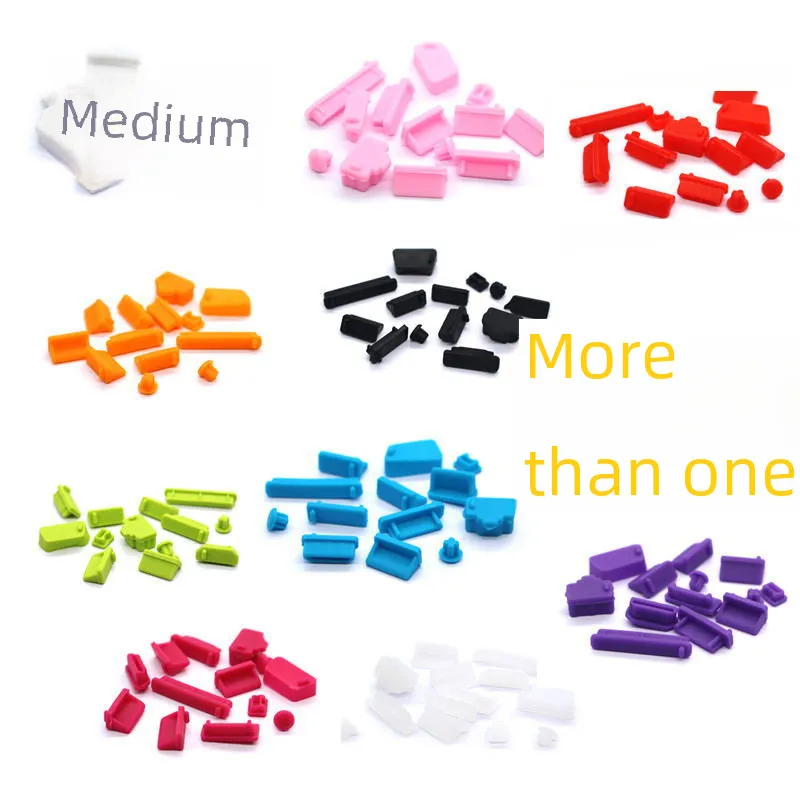 Dust Plug - 16Pcs/Set Anti Dust Plug For Laptop Silicone Cover Stopper Laptop dust plug laptop dustproof usb dust plug Computer Accessories thumbnail 6