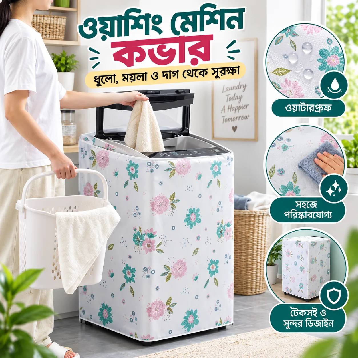 Top Loading Washing Machine Cover 2
