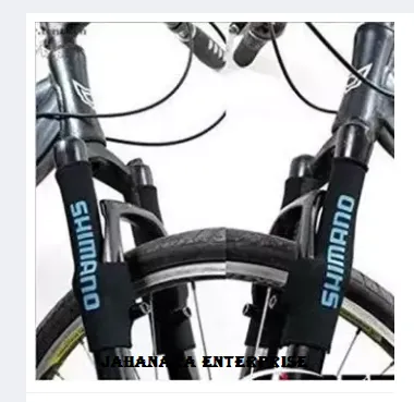 1Pair Mountain Bike Front Fork Protective Pad Frame Wrap Cover Guard Protector Protector Cycling Bicycle Accessories thumbnail 2