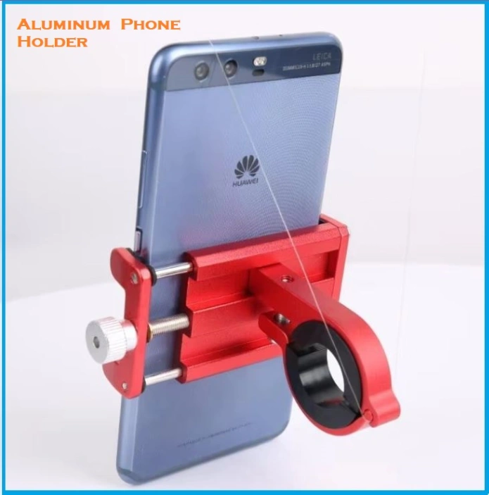 Motorcycle Raider Mobile Phone Holder Aluminum Alloy Bike Mobile Phone Holder Adjustable Bike Accessories 4