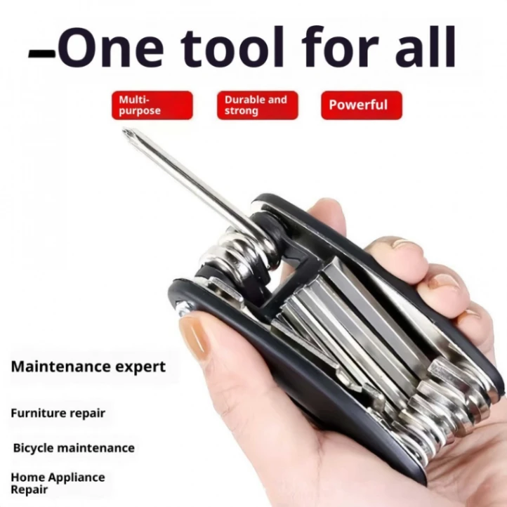 16 IN 1 Motorcycle Bicycle Tools Set thumbnail 4