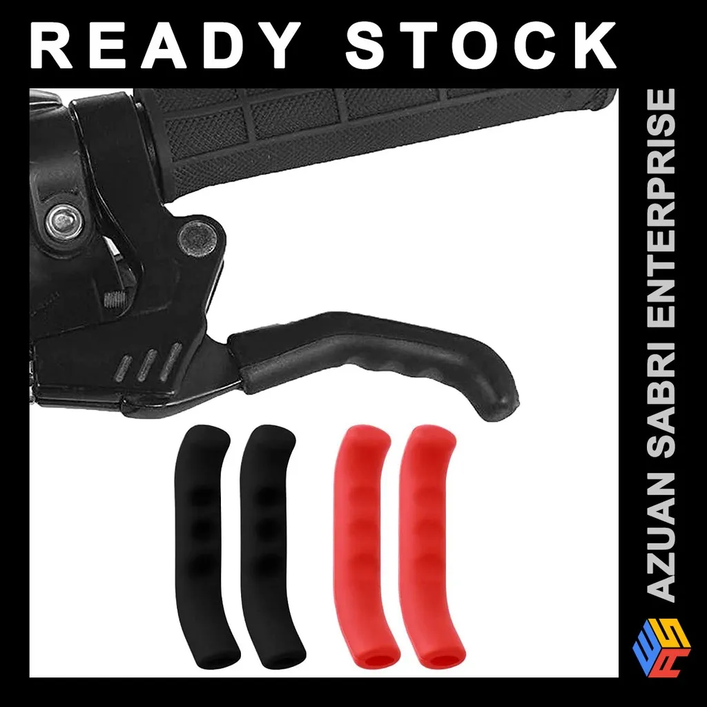 1 Pair Bicycle Brake Lever Silicone Grip Sleeve Protector for Cycling MTB Bike 3