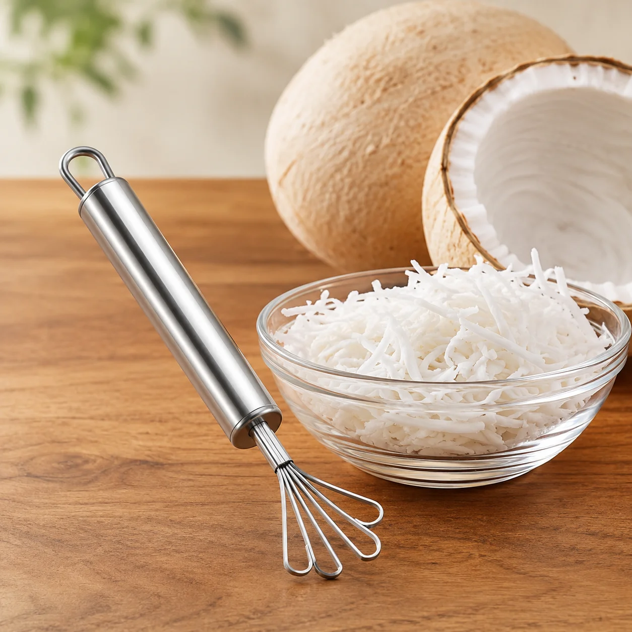Stainless Steel Coconut scraper, Coconut grater, Coconut shredder, Coconut Shaver, Coconut Grater thumbnail 3