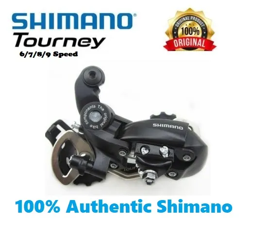 Shimano Tourney RD TX35 6 7 8 9 Alloy Gear MTB Derailleur Black thumbnail 1