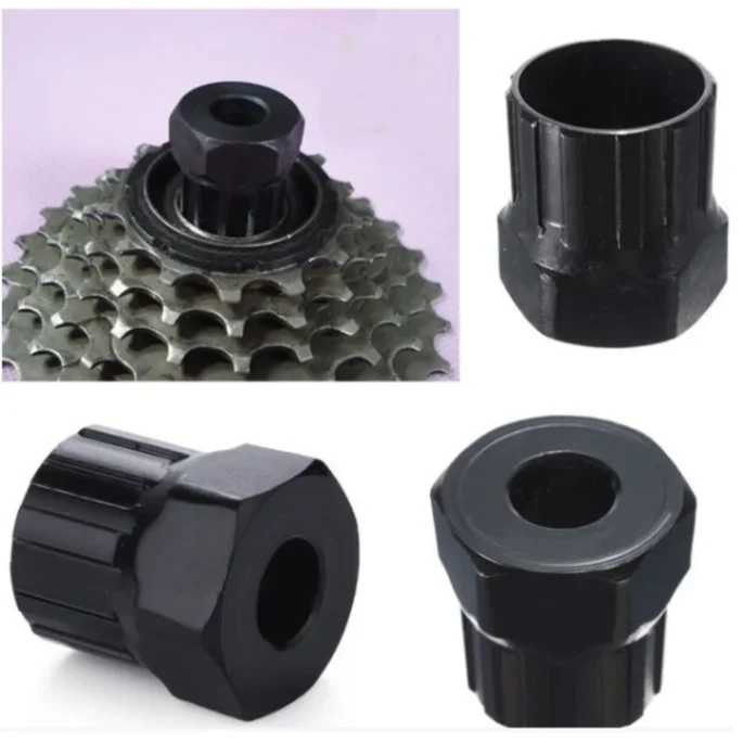 Bicycle Cycle Flywheel Freewheel Locking Remover Bike Repair Tool Heavy Duty Only freewheel Remover Bike Accessories cycle accessories thumbnail 3
