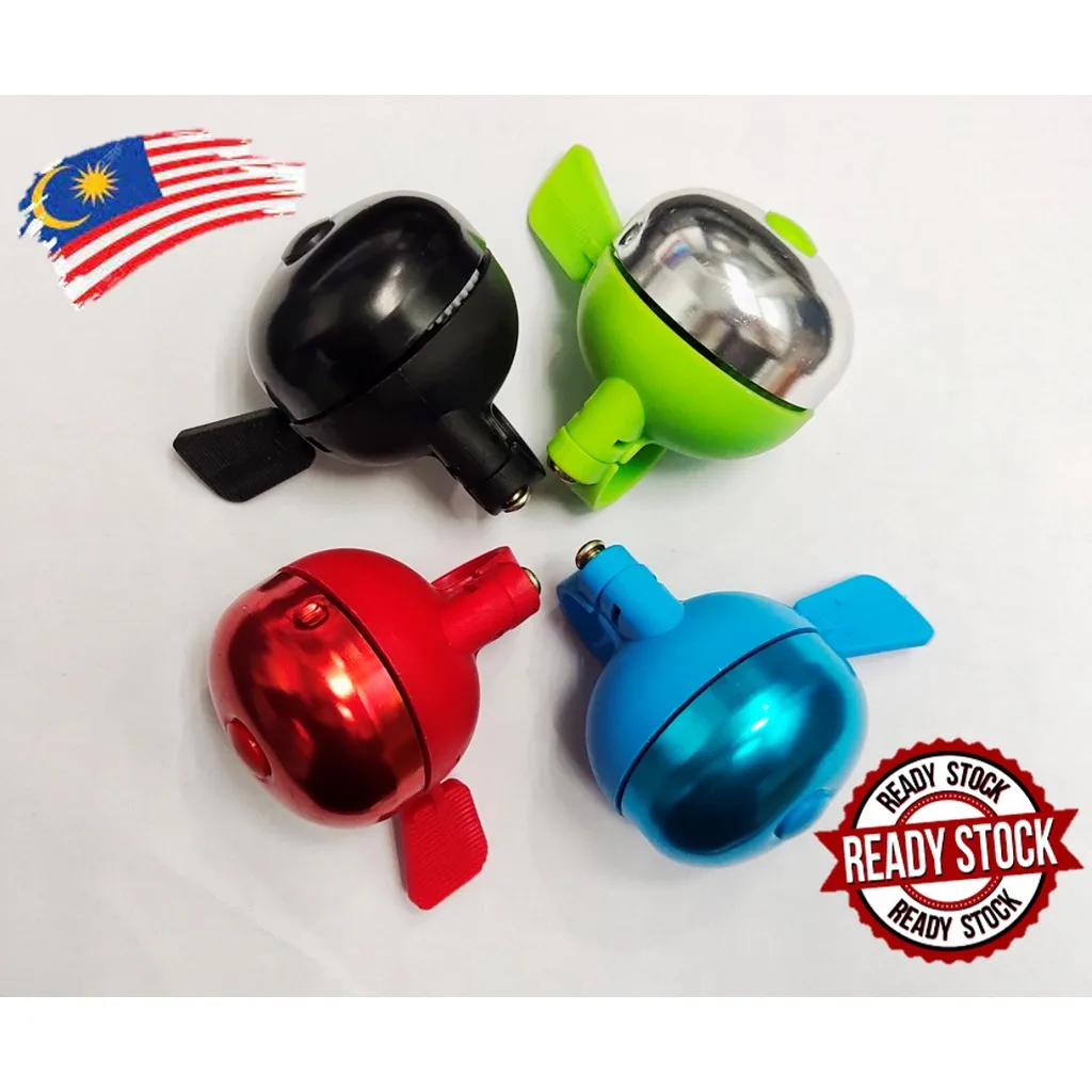 Bicycle BELL for CHILDREN Bicycle DUAL SOUND High Quality METAL RING LOCENG 1