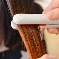 Portable Mini Hair Curl Straightener Flat Iron Perm Splint Ceramic Travel,  Mini Hair Straightener 7